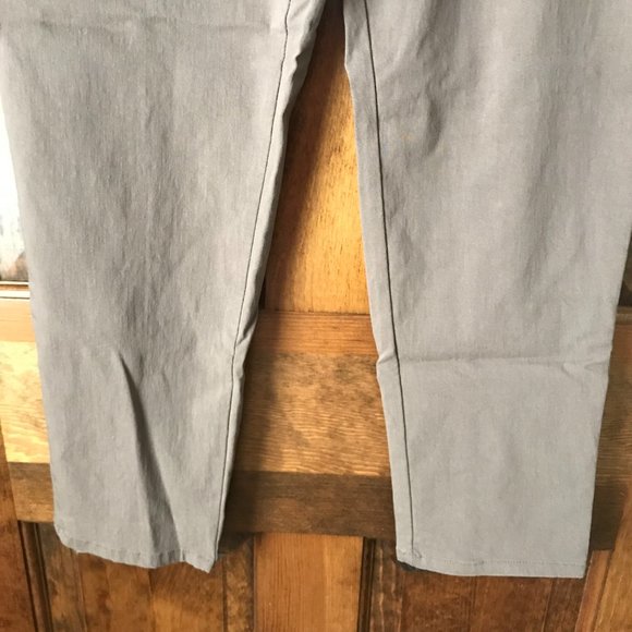 FINAL DAY - FINAL PRICE - Style & Co. Brown Pull-On Cropped Pants Medium/Short - Picture 3 of 9